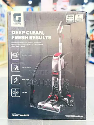 Gcw19060) Geepas Carpet Washer With 800w Power,Dual Roll Brushes
