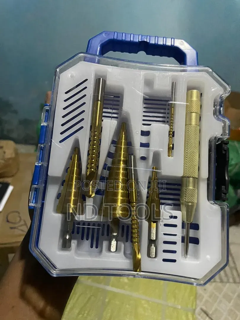 HSS Step Drill Bit Set 7pcs (365g)