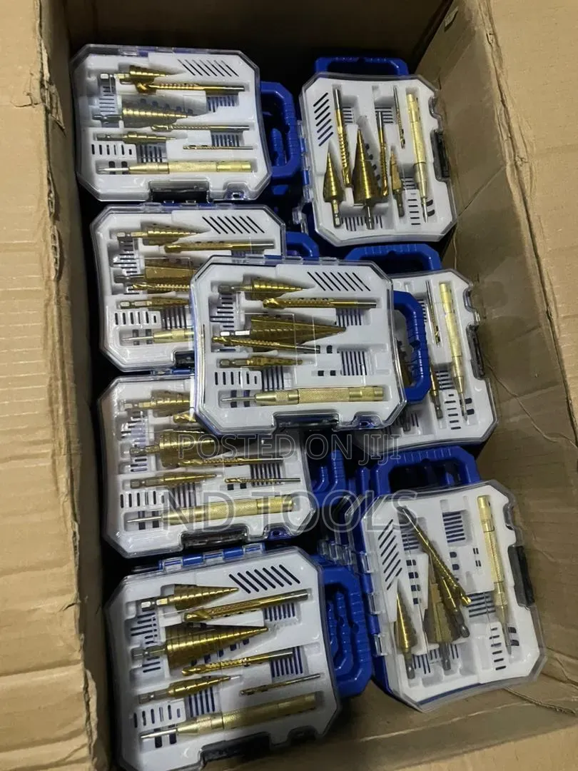 HSS Step Drill Bit Set 7pcs (365g)
