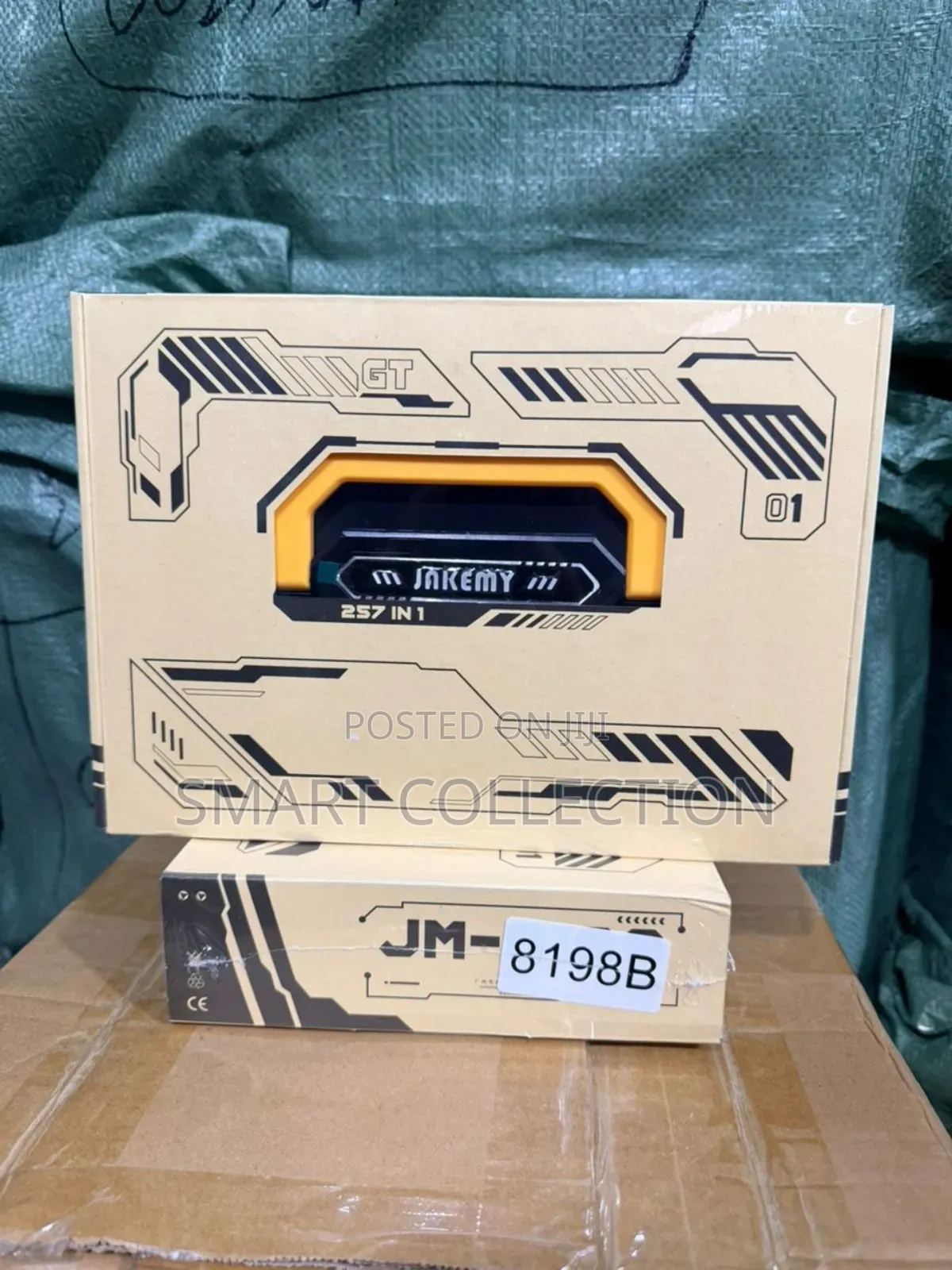 257 In 1 Modular Manual Toolbox With 2 In 1 Internal Handle 8198b