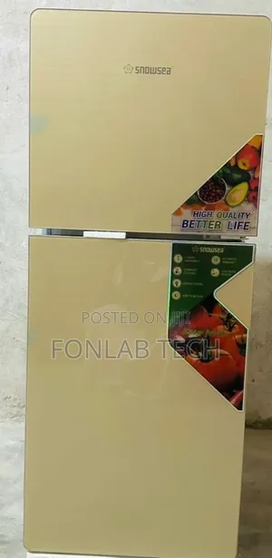 *Snowsea Fridge 138l*
*Ina Kioo Mbele , Rangi Gold*