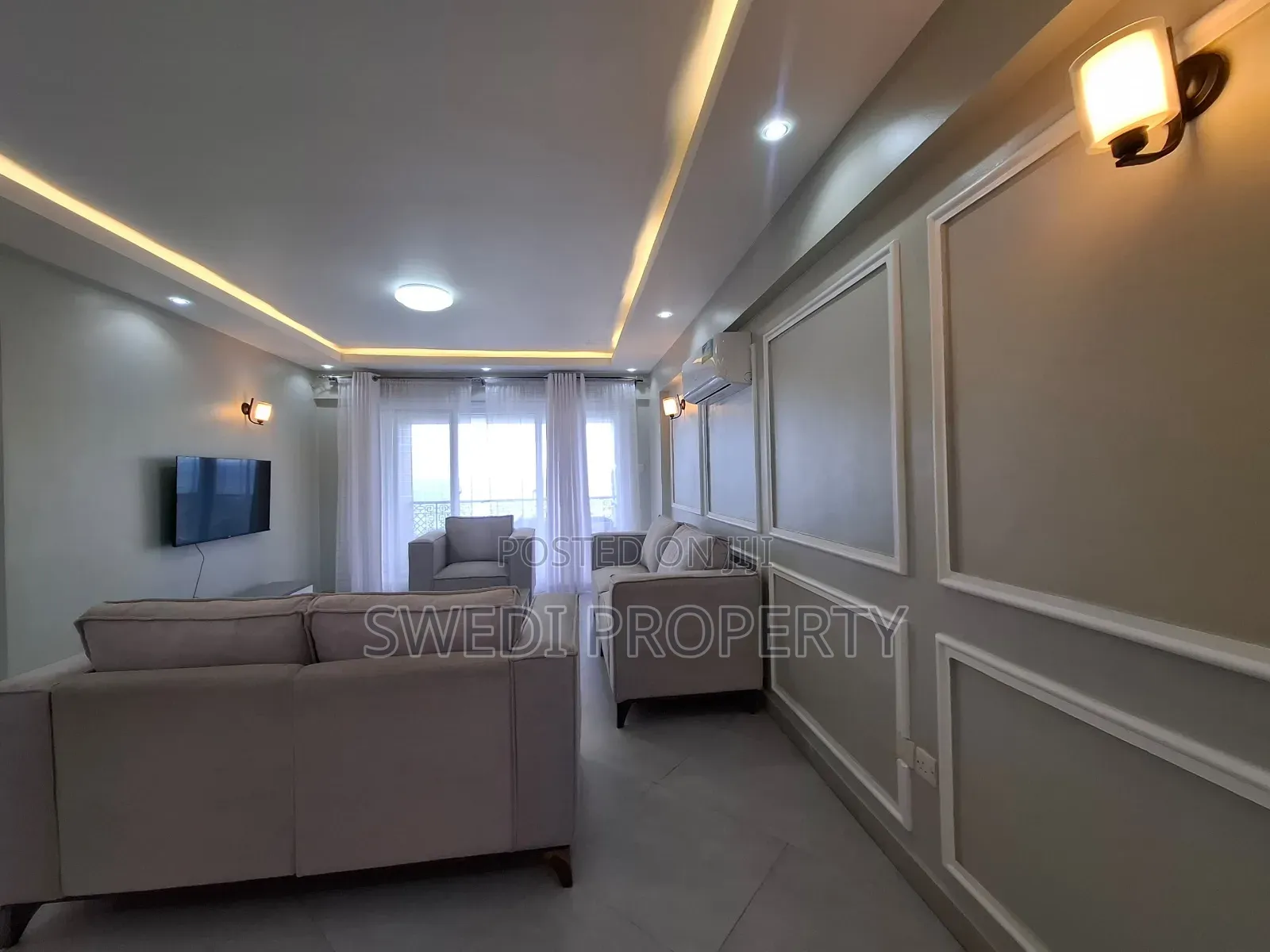 Furnished 3bdrm Apartment in Swedi Property, Masaki for rent