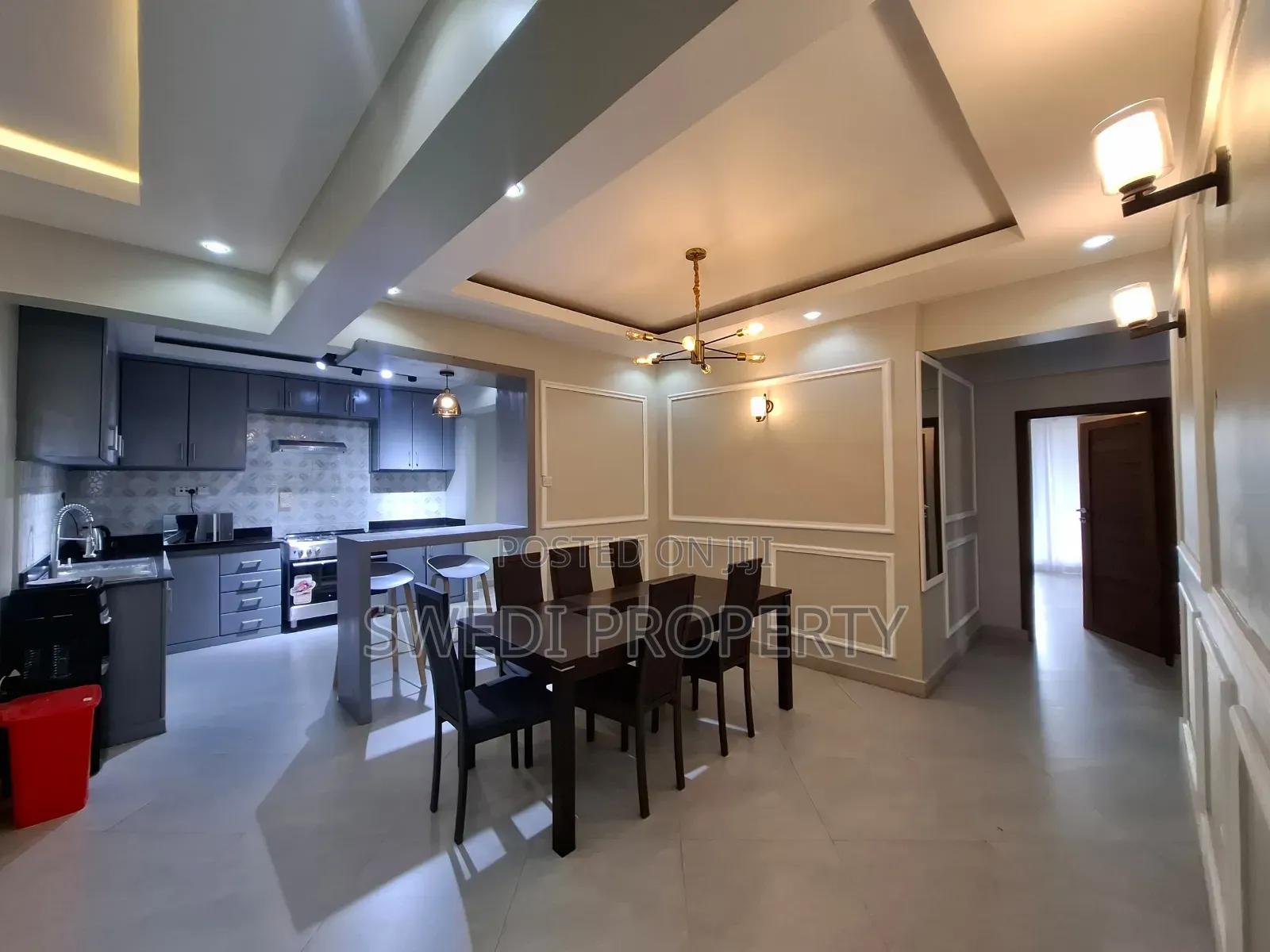 Furnished 3bdrm Apartment in Swedi Property, Masaki for rent