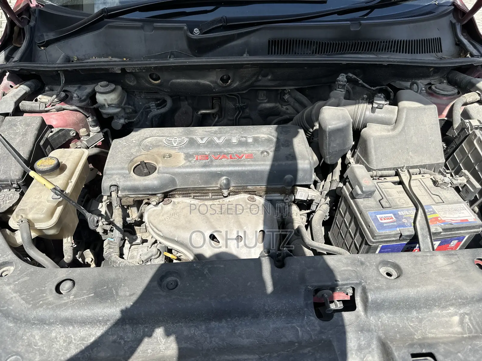 Toyota RAV4 2.4 2005 Maroon