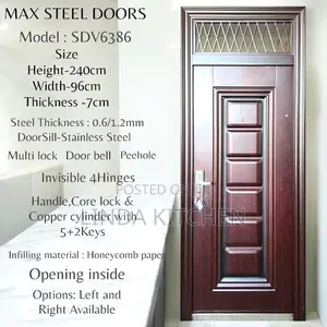 Max Steel Door *Size:240x96x7cm