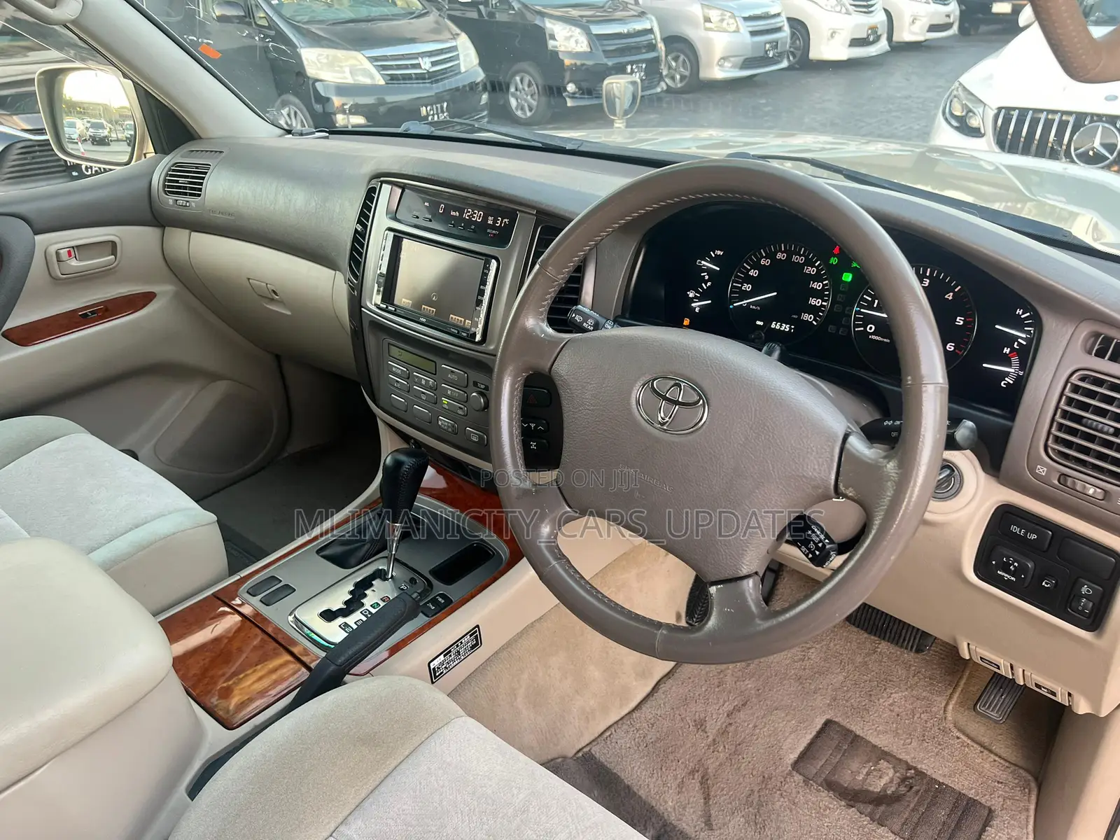 Toyota Land Cruiser 100 4.2 2006 Gray