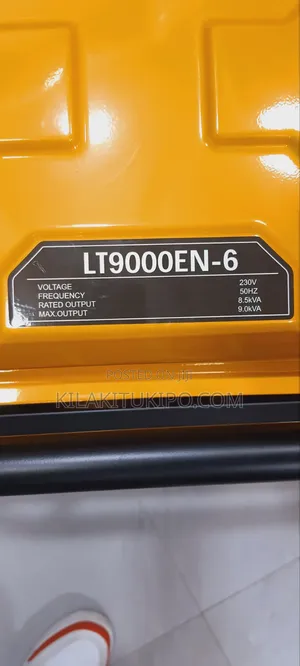 9kva Lutian Gasoline Generator Heavy Duty Portable