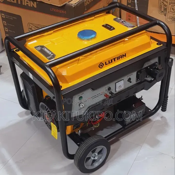 9kva Lutian Gasoline Generator Heavy Duty Portable