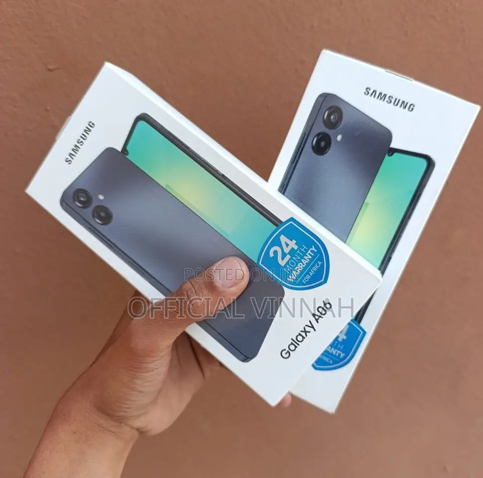 New Samsung Galaxy A06 64 GB White