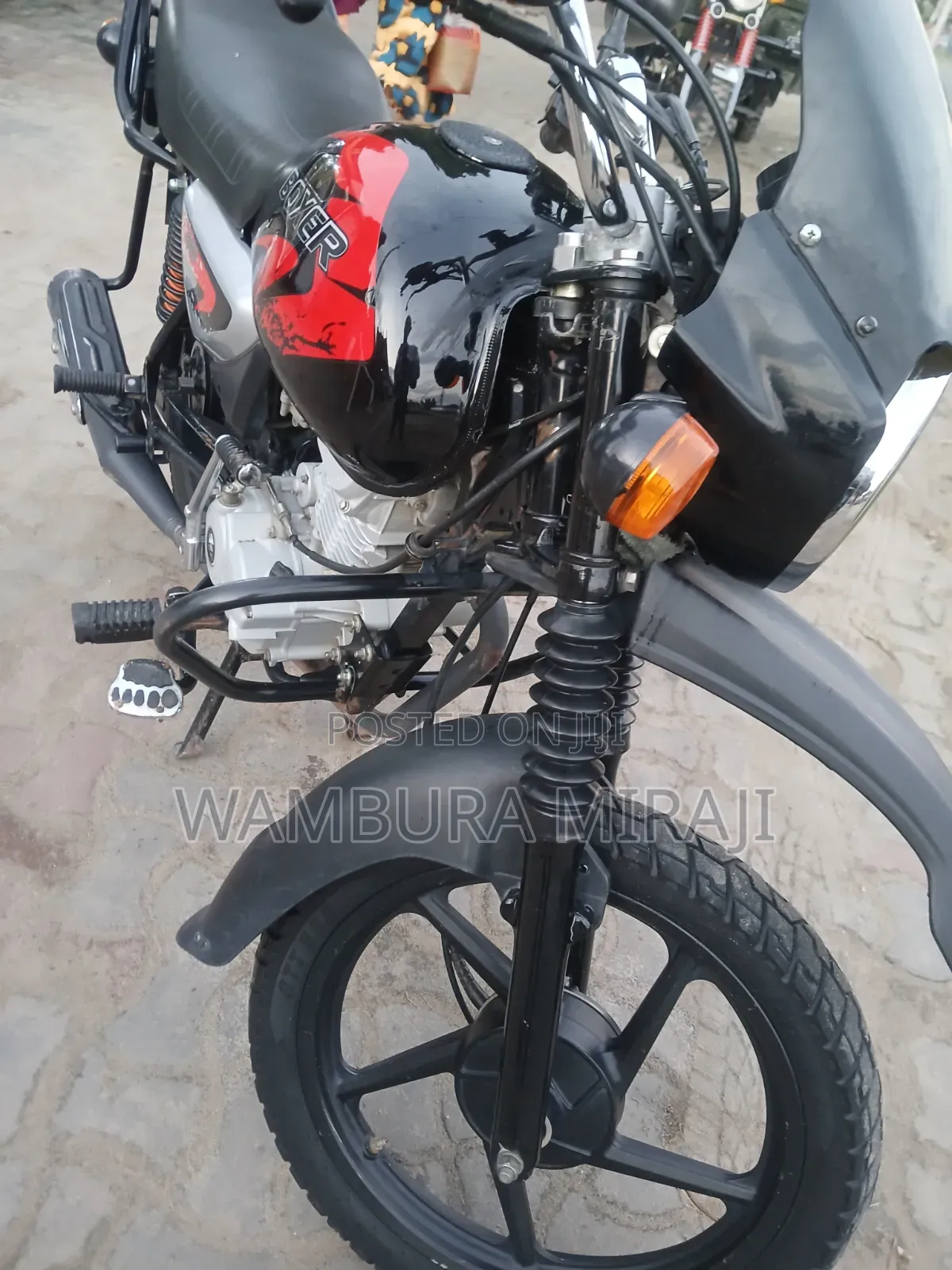 Bajaj Boxer X125 2026 Black