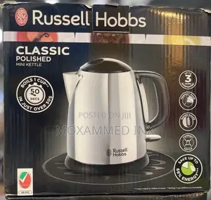 Russell Hobbs Classic Polished Mini Kettlefeaturing a Polished