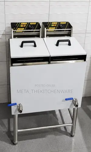 Commercial Electric Double Deep Fryer 24l