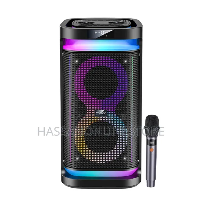 Yesido Ysw29 40w Speakers RGB Light With Microphone Speaker