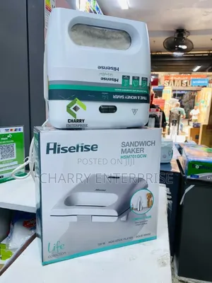 Hisense Sandwich Maker 700w Non Stick Plates