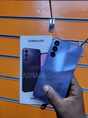 New Samsung Galaxy A15 5G 256 GB Black