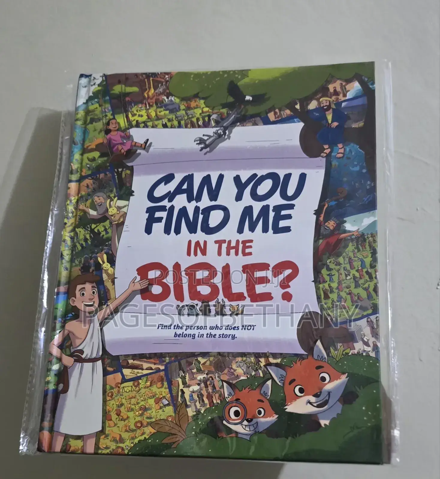 Can You Find Me in the Bible? Fun Bible Games for Kids