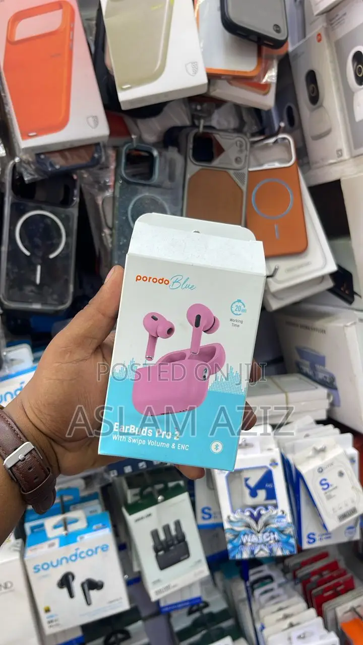 Porodo Blue Earbuds Pro 2