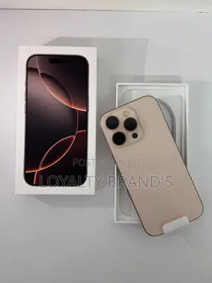 New Apple iPhone 16 Pro Max 256 GB Gold