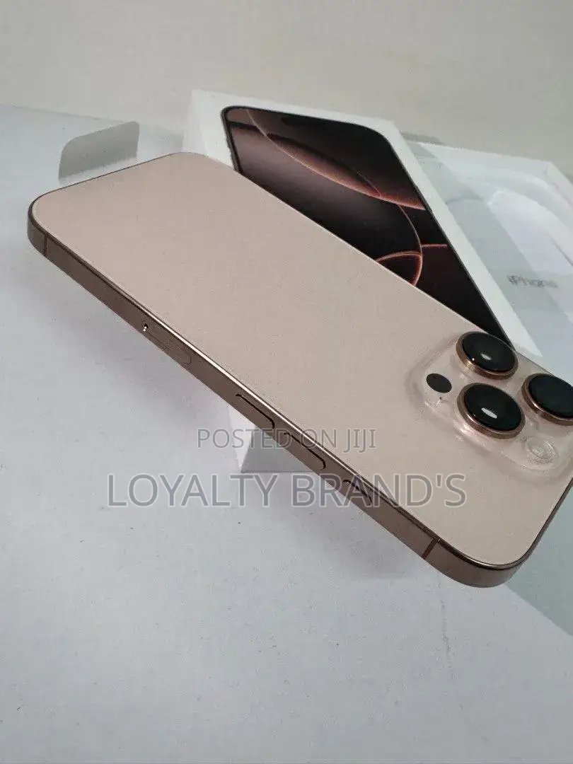 New Apple iPhone 16 Pro Max 256 GB Gold