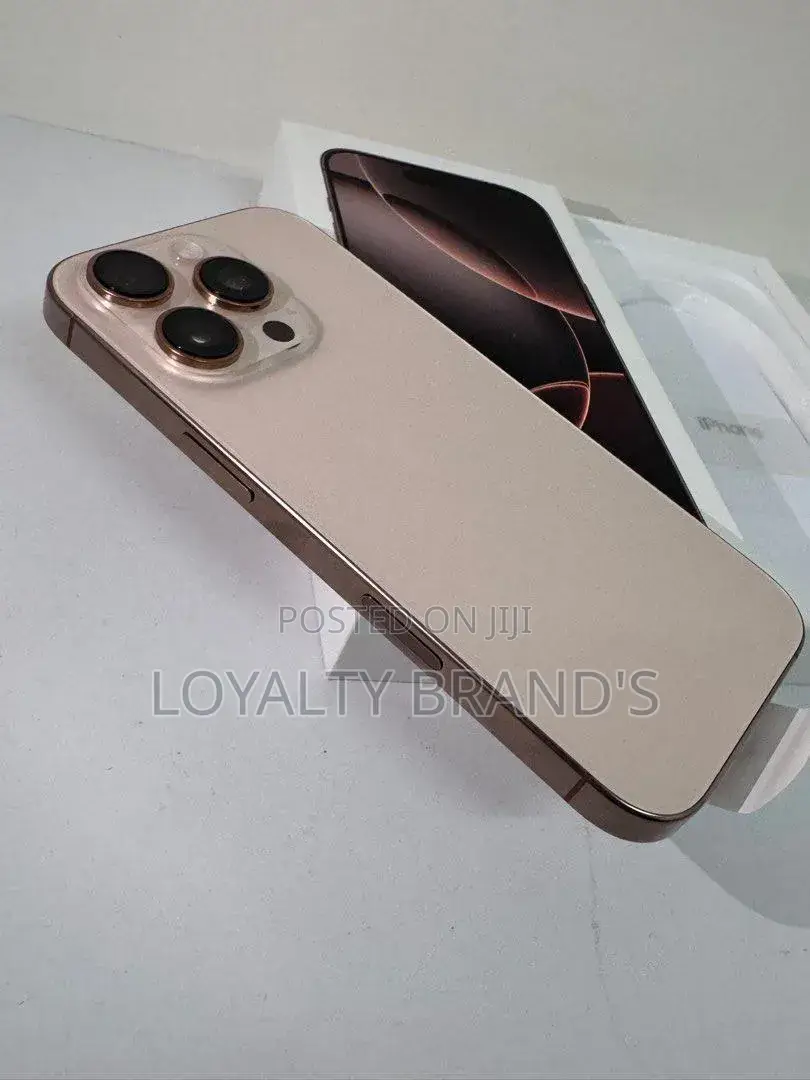 New Apple iPhone 16 Pro Max 256 GB Gold