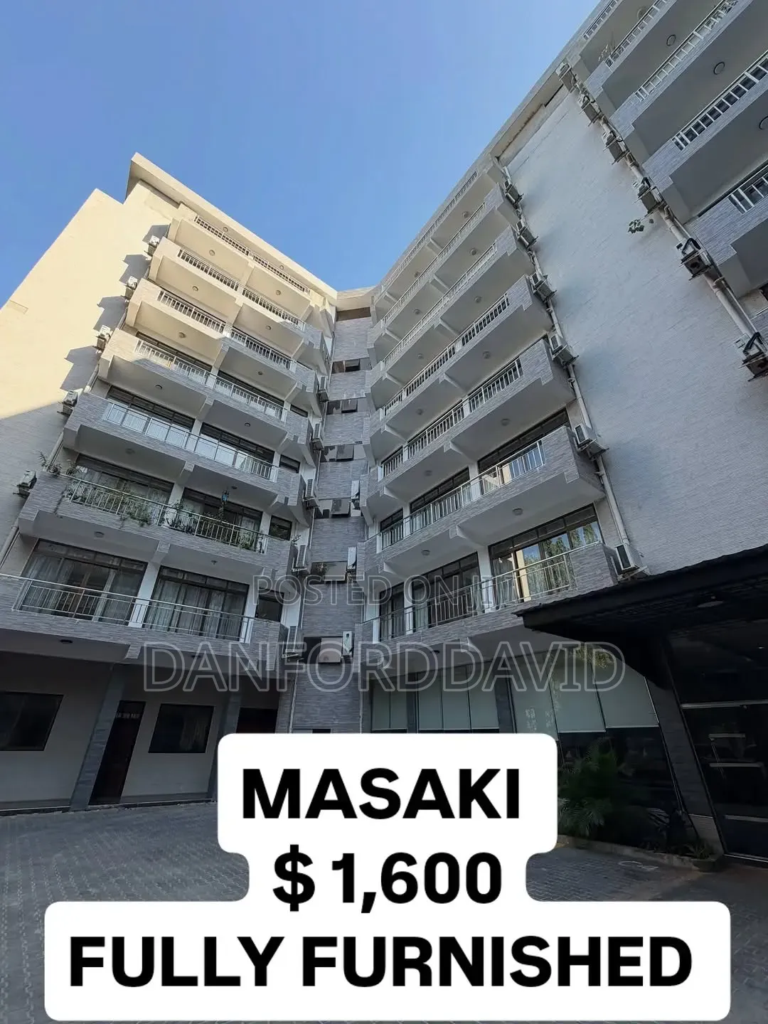Furnished 2bdrm Apartment in Kahwa Real Estate, Masaki for rent