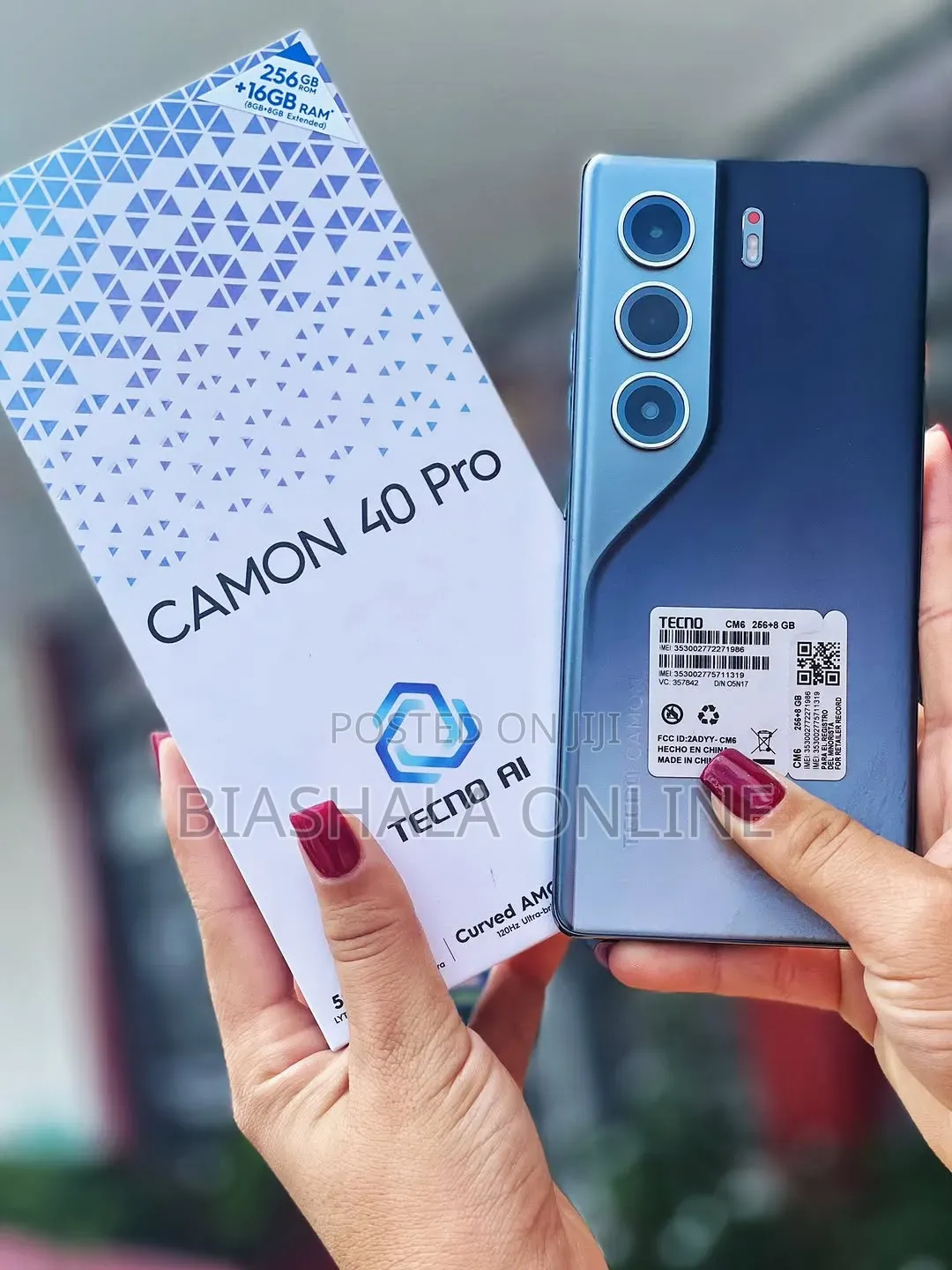 New Tecno Camon 40 Pro 5G 256 GB