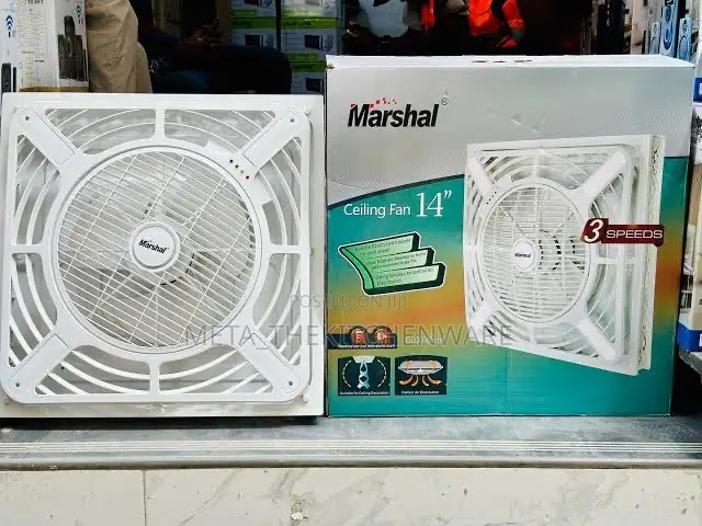 Marshal Surface Ceiling Fan 14inches 60 X 60 Cm
