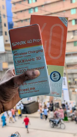 New Tecno Spark 40 Pro+ 256 GB