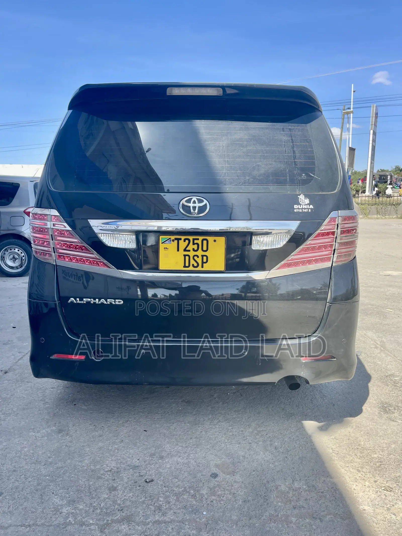 Toyota Alphard 2010 Black