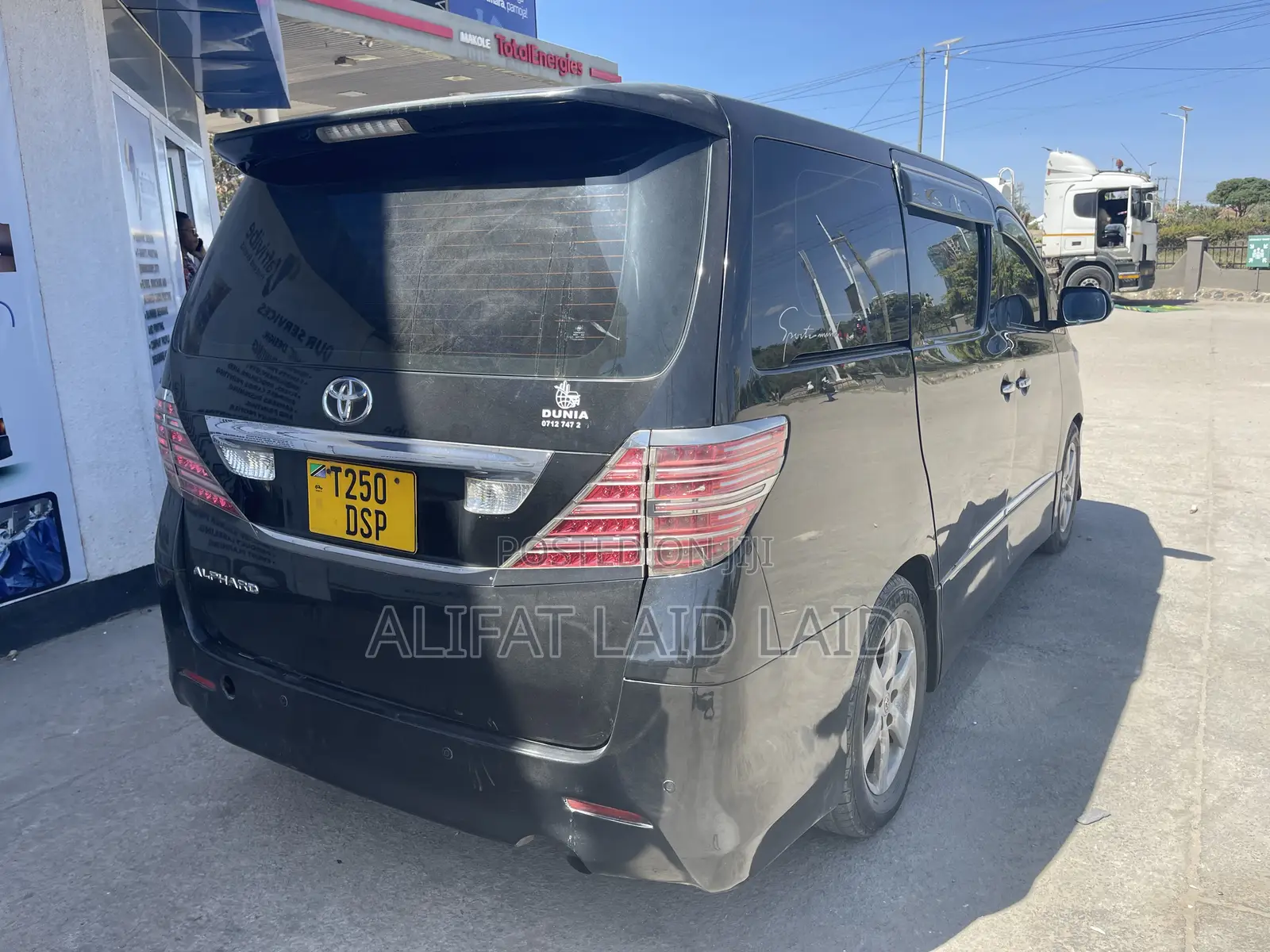 Toyota Alphard 2010 Black
