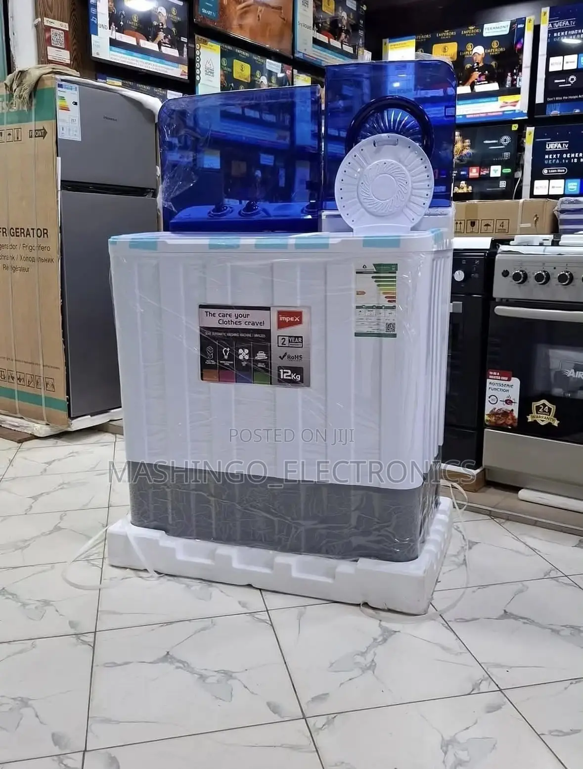 Impex Wm1400tw 12kg Twin Tub Washing Machine