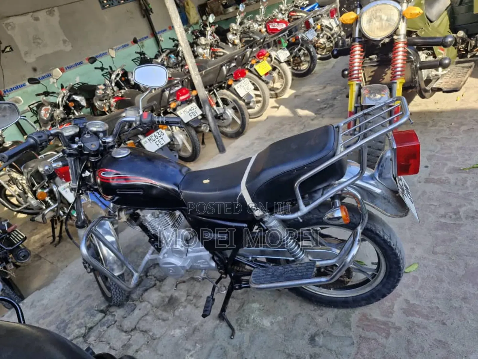 Haojue HJ125-18 2022 Black
