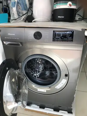 New!Hisense 6kg Front Loading Washing Machine, Wfvc6010t, (1000 Rpm)