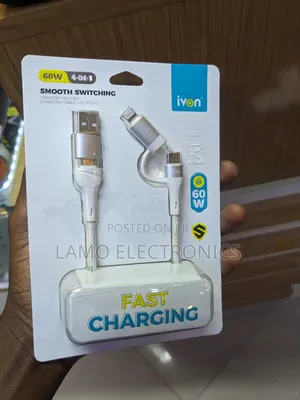 Ivon Ca220 4-in-1 Universal Charging and Data Cable