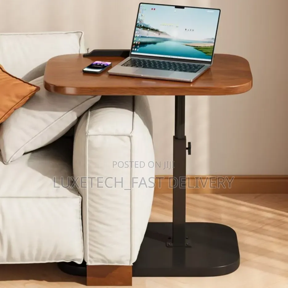 Adjustable Swivel Laptop Mini Side Table – Bed And Sofa Desk
