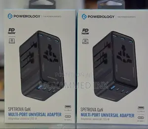 Powerology Spetrova Gan Multi-Port Universal Adapter