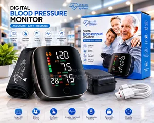 Digital Wrist Blood Pressure Monitor – Automatic Bp And Pulse Checker