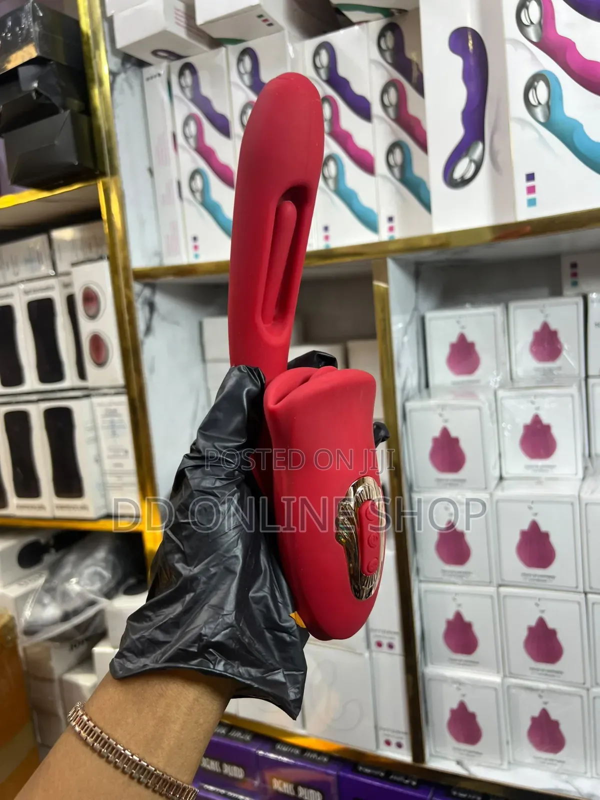 Flapping Big Mouth Vibrator Clitoral and Gspot Stimulator