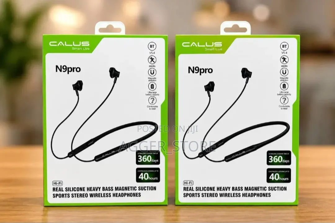 Calus N9pro Wireless Neckband Earphones