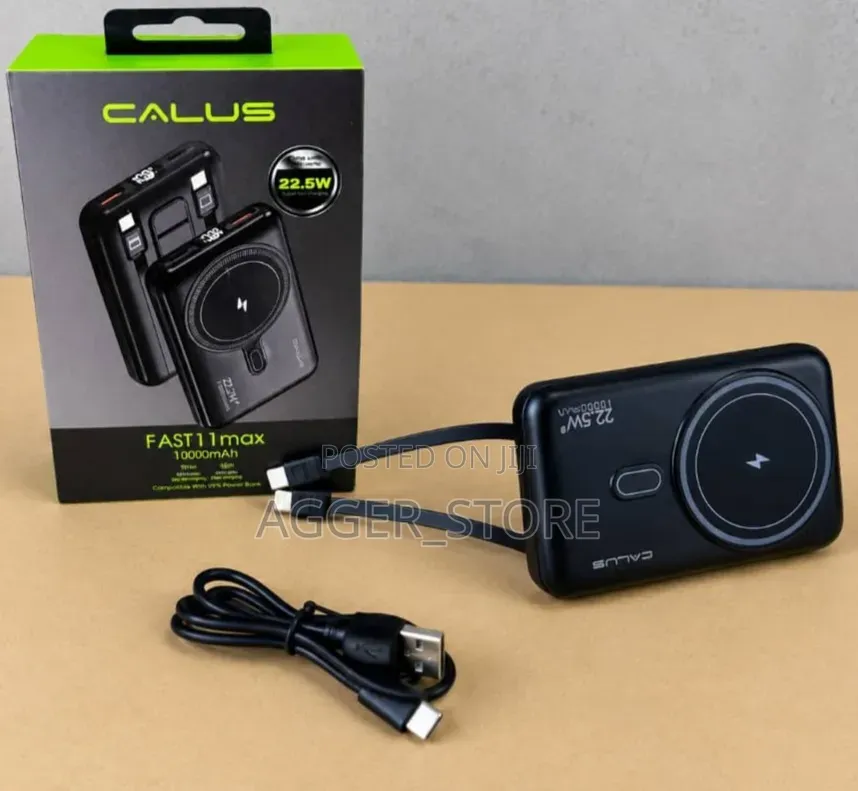 Calus Fast11max 10000mah 22.5w Magnetic Wireless Power Bank