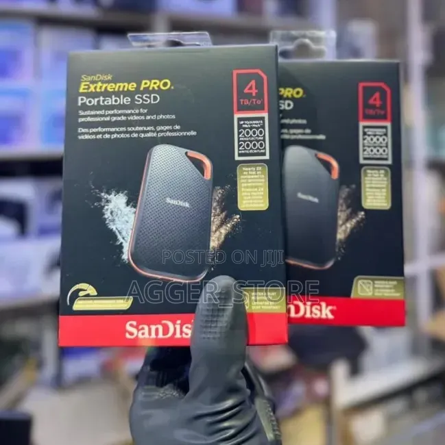 Sandisk 4tb Extreme Pro Portable Ssds