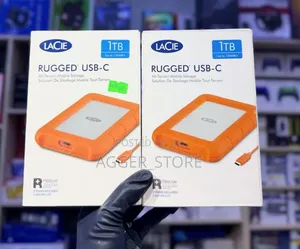 Lacie Rugged Usb-C Portable Hard Drives With 1tb of Storage Capacity