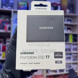 Samsung T7 Portable SSD With 1tb of Storage Capacity