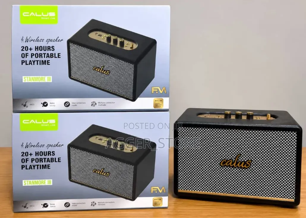 Calus Stanmore Iii Wireless Speaker(20hours of Playing)