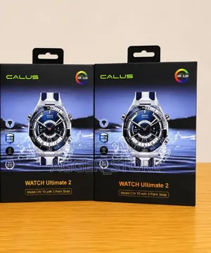 Calus Ultmate 2 Cw10 Smartwatch (3pairss,Amoled)