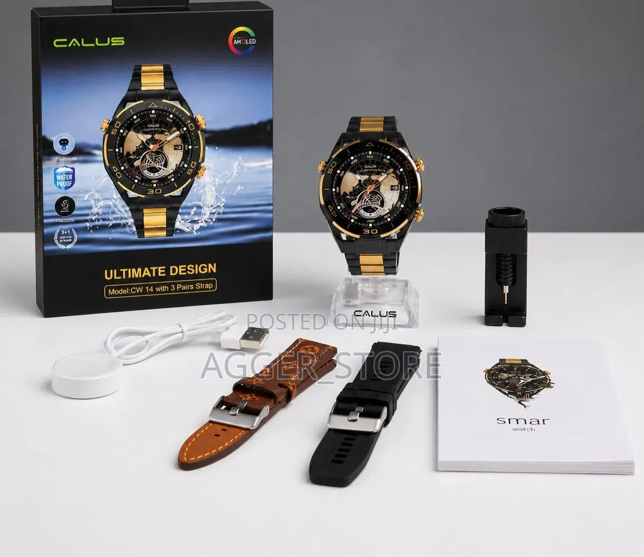 Calus Ultmate Design Cw14 Amoled Smartwatch