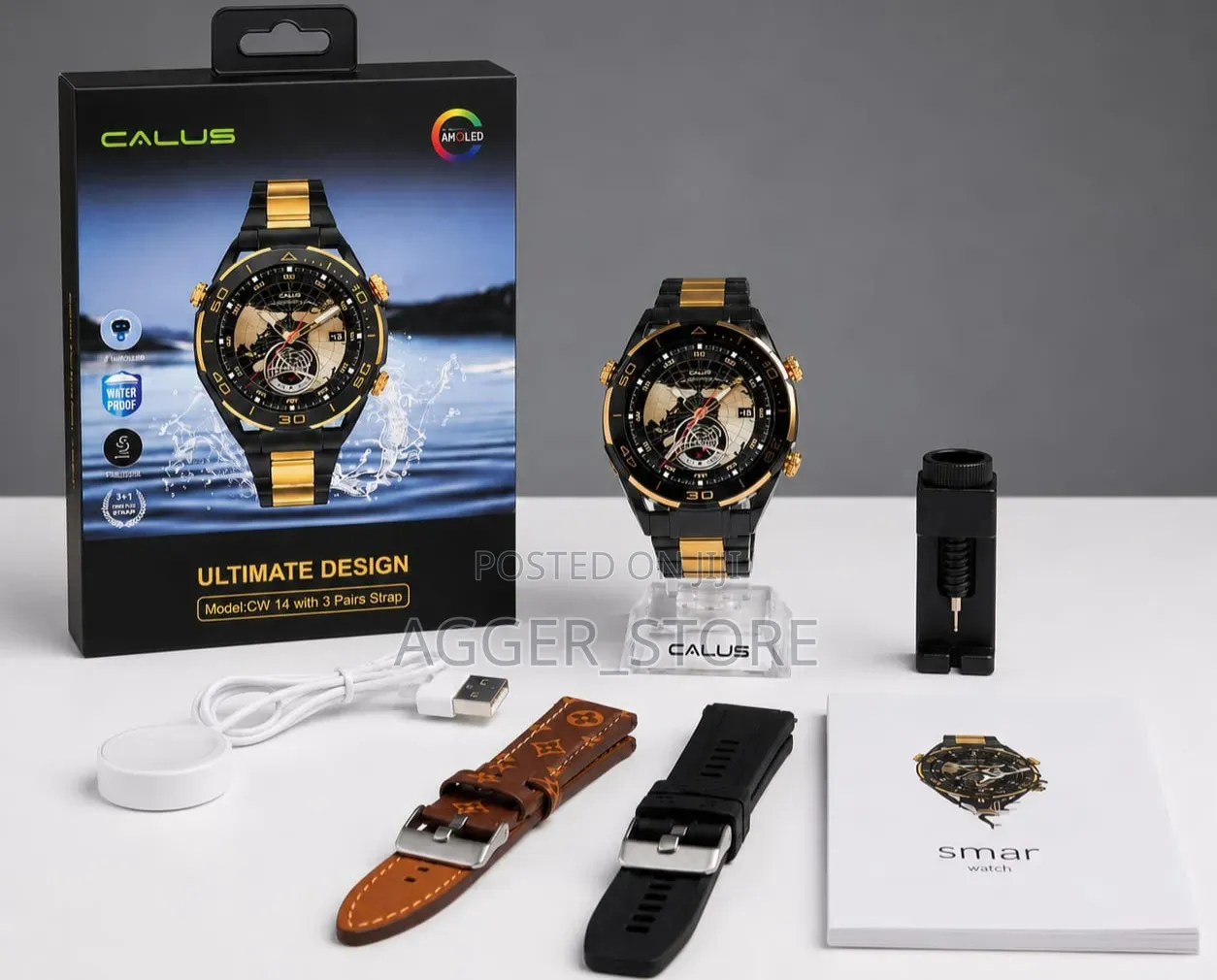 Calus Ultmate Design Cw14 Amoled Smartwatch