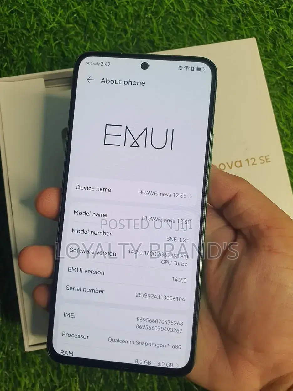 New Huawei nova 12 SE 256 GB