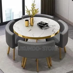 Round Dinning Table 4set