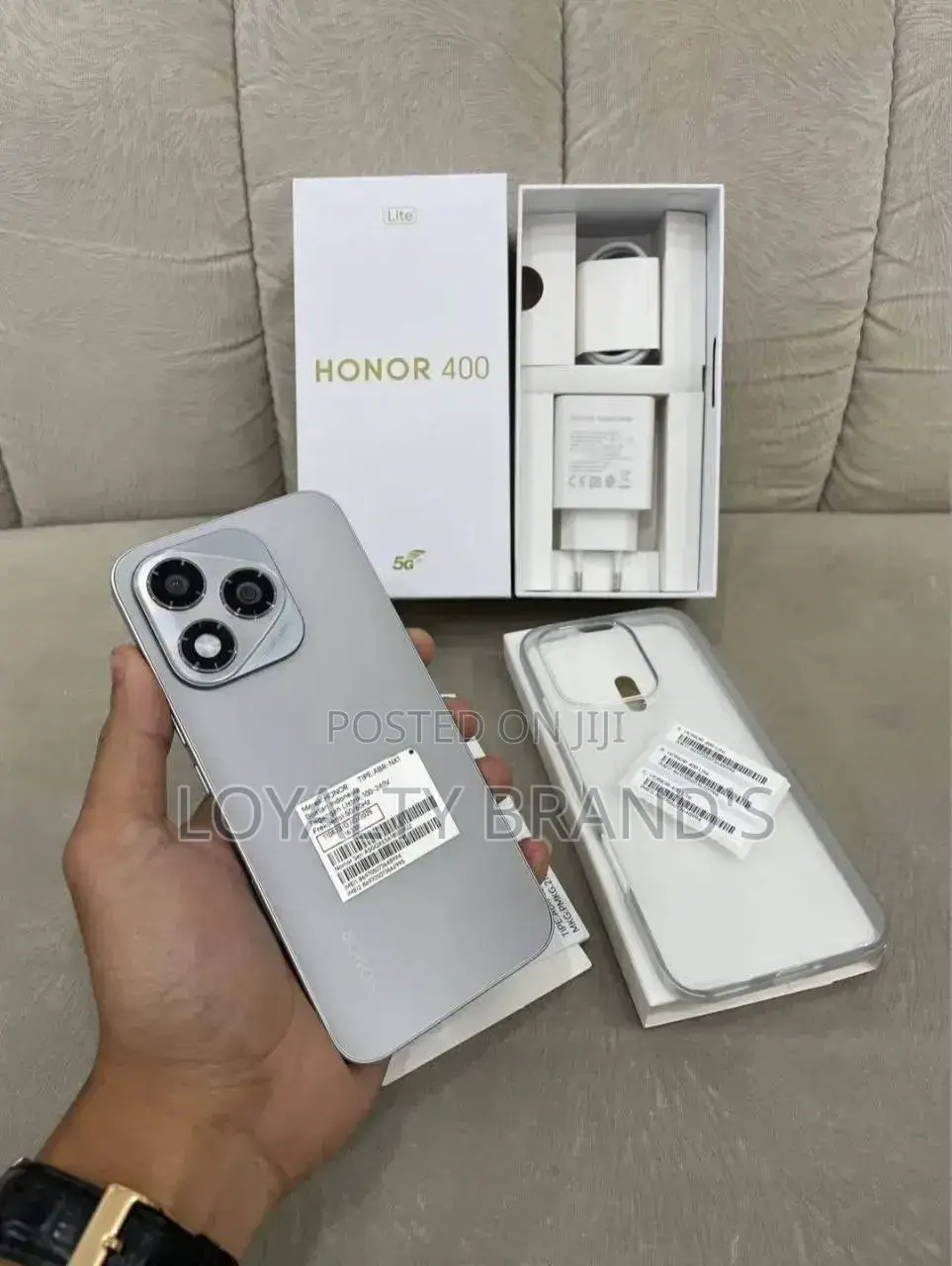 New Honor 400 Lite 256 GB Silver